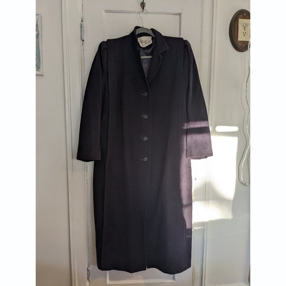 cashmere coat plum color - Picture 1 of 6